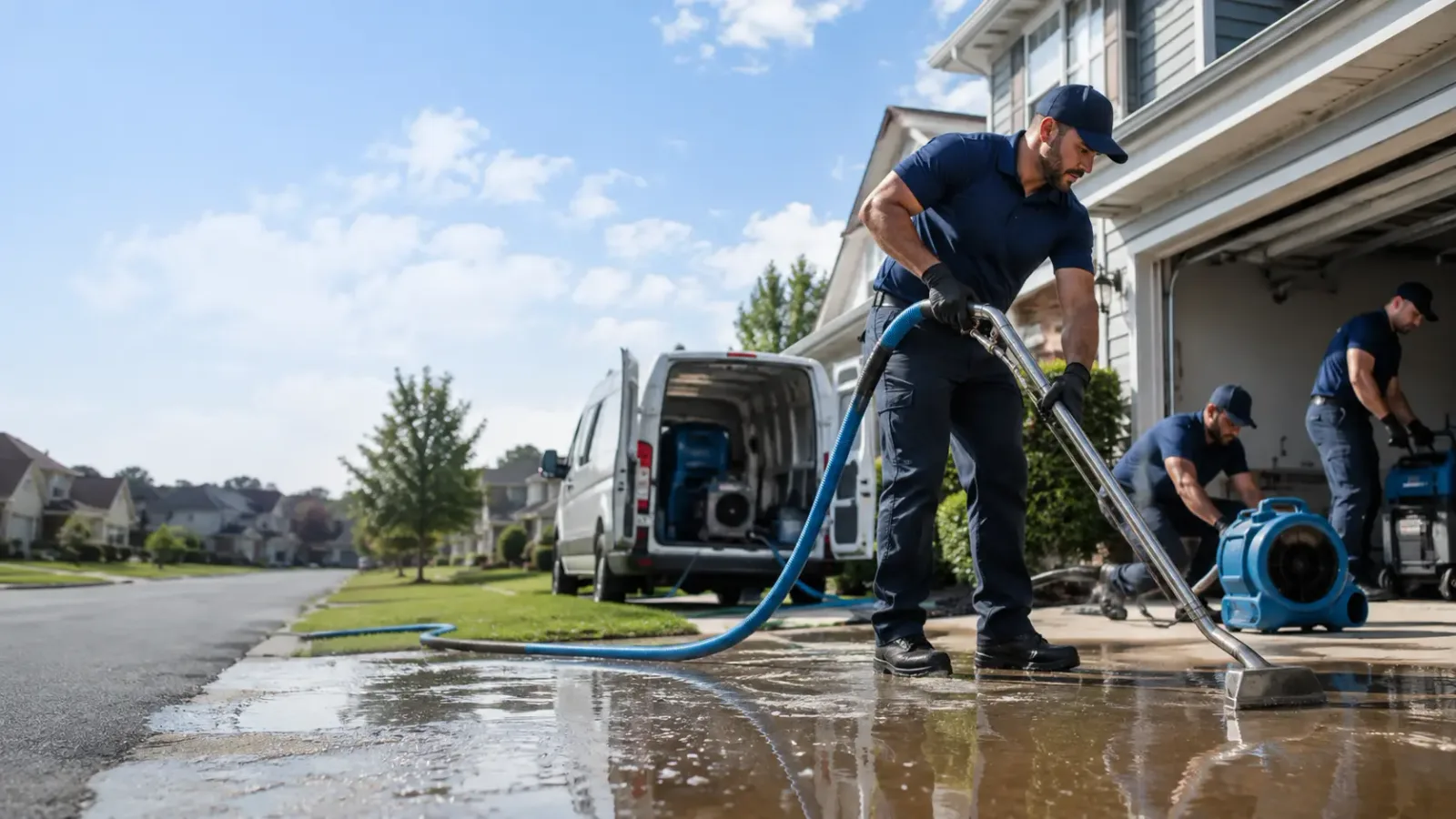 Flood Damage Restoration in Keymar, MD